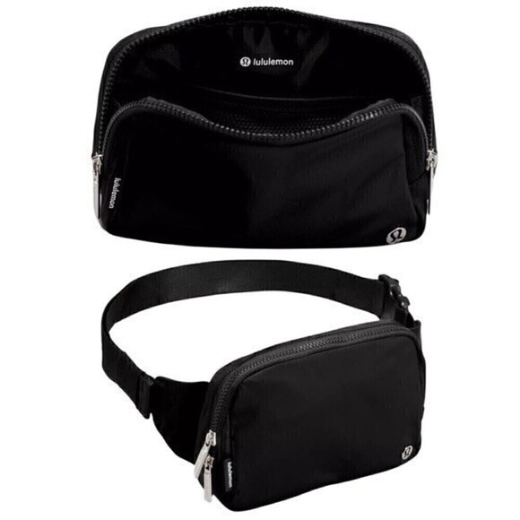 New! Lululemon Large Everywhere Belt Bag Black 2L - Picture 2 of 8